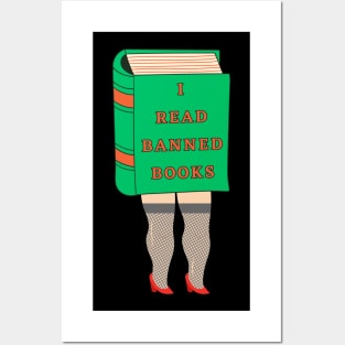 I Read Banned Books Posters and Art